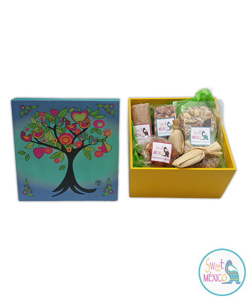 "&Aacute;rbol del amor" con Dulces tradicionales