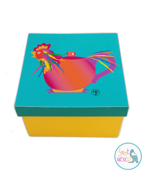"Gallo" (caja para t&eacute;)