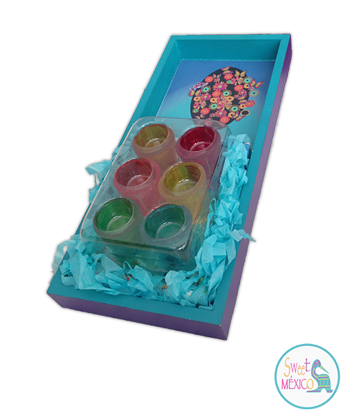 "&Aacute;rbol de la vida" con Caballitos de dulce