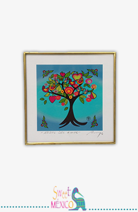 Cuadro "&Aacute;rbol del amor"