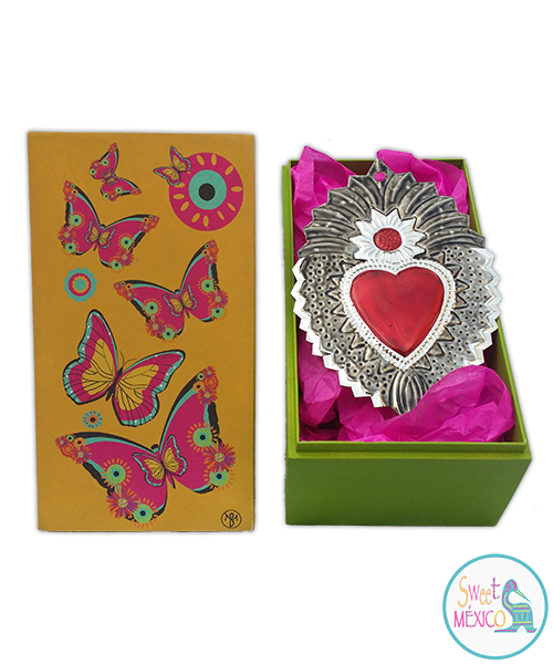 "Mariposas" con Artesan&iacute;a en lat&oacute;n